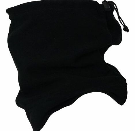 M-Trading Fleece Snood / Scarf Neck Warmer Black Keep Warm!