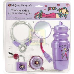 MV Sports Bang On the Door Groovy Chick Cycle Accessory Set