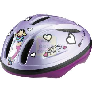 MV Sports Bang On the Door Groovy Chick Safety Helmet