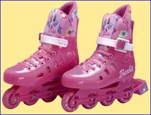 MV Sports Barbie Inline Skates 2A to 3A