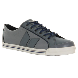 Eliot Premium Leather shoe - Grey/Grey