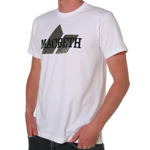 Macbeth Gradient Logo Tee shirt