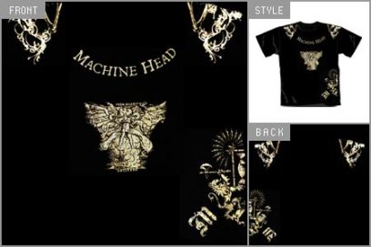 Machine Head (Black Crest) T-Shirt