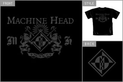 machine head (Black on Black) T-Shirt