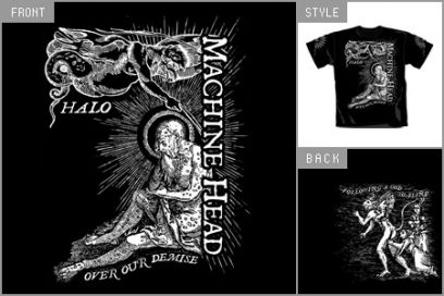 Machine Head (Halo Crown) T-shirt.