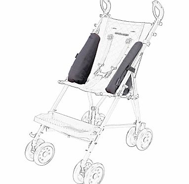 Maclaren Major Elite Lateral Supports, Charcoal