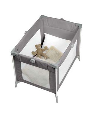 Philippe Starck Travel Cot Charcoal