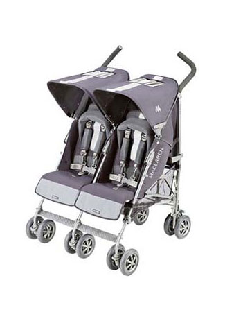 Maclaren Techno Twin Storm Grey