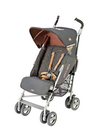 Maclaren Techno XLR Charcoal/Burnt Orange