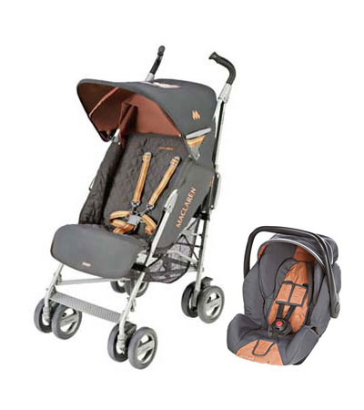 Maclaren Techno XLR Travel System Charcoal/Burnt