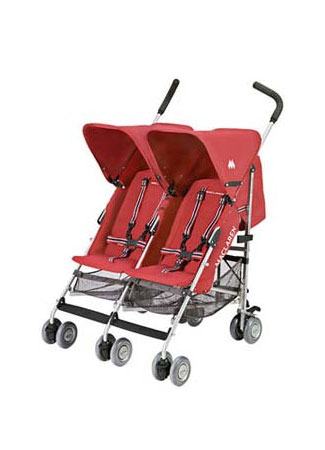 Maclaren Triumph Twin Crimson