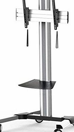 Maclean Brackets MC-620 Stable Mobile Portable Flat Panel TV Stand Wagon Show Display Monitor 37`` 70``