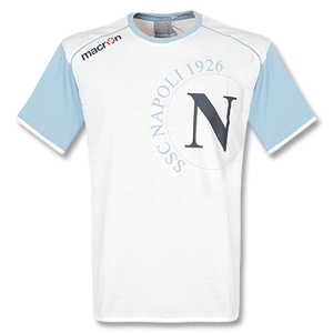 Macron 09-10 Napoli Round-Neck T-Shirt - White