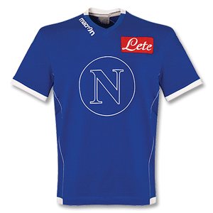 Macron 09-10 Napoli V-Neck T-Shirt - Royal