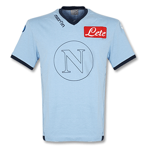 Macron 09-10 Napoli V-Neck T-Shirt - Sky