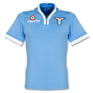 Macron Lazio Home Authentic Shirt 2013 2014