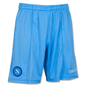 Macron Napoli Home Boys Shorts 2014 2015