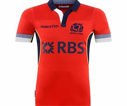 Macron Scotland Rugby Away Pro Shirt 2014/15 58064400