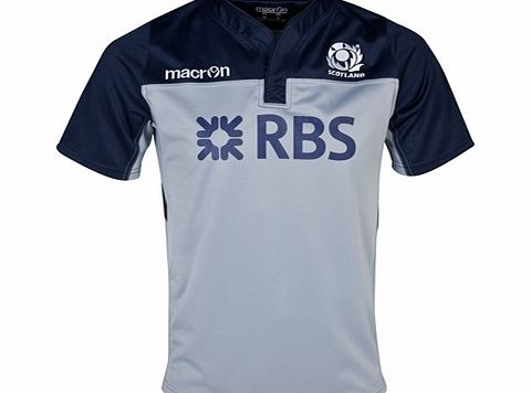 Macron Scotland Rugby Training Jersey Grey 58091962