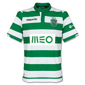 Macron Sporting Lisbon Home Shirt 2014 2015