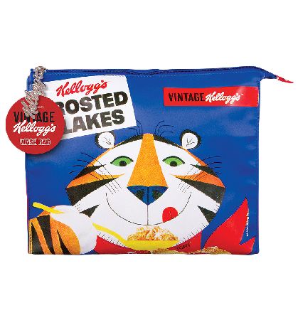 Mad Beauty Kelloggs Retro 70s Frosted Flakes Wash Bag