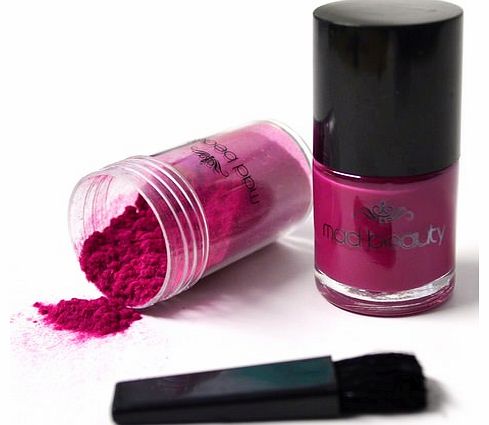 Mad Beauty Suede Nails - Peppy Pink