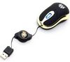 OMM-05-BK wired mouse - black / gold