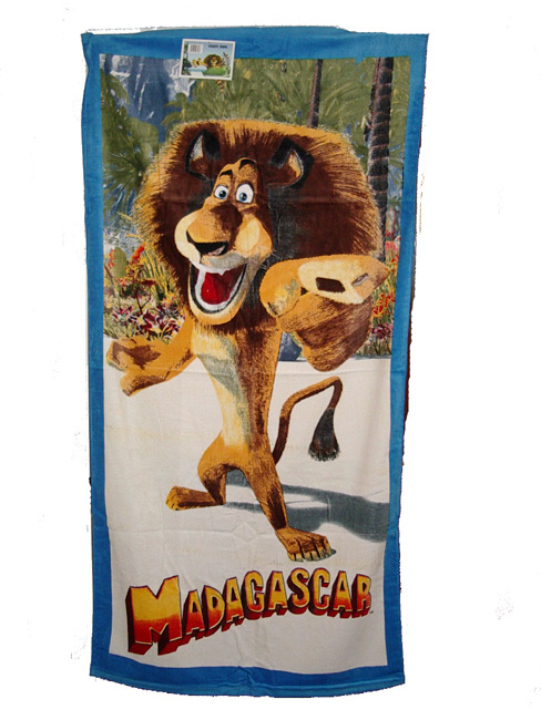 Madagascar Alex the Lion Beach / Bath Towel