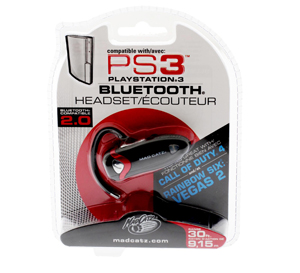 Madcatz Playstation 3 Accessories - PS3 Bluetooth Headset