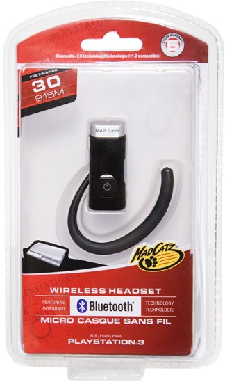 ps3 headset 2.0. madcatz PS3 Bluetooth Headset