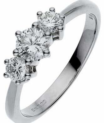 Made For You 18ct White Gold 75pt Diamond Ring -