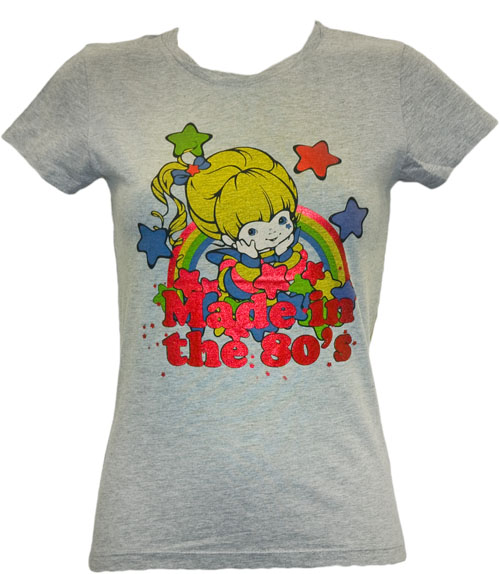 Made In The 80` Ladies Rainbow Brite T-Shirt