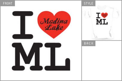 Lake (I Love ML) Skinny T-shirt