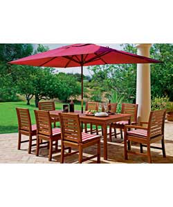 8 Seater Patio Set - Express Delivery