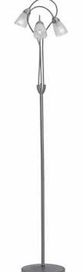 Floor Lamp - Satin Nickel