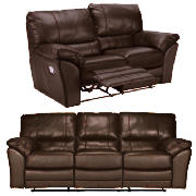 Large & Regular Leather Recliner Sofas,