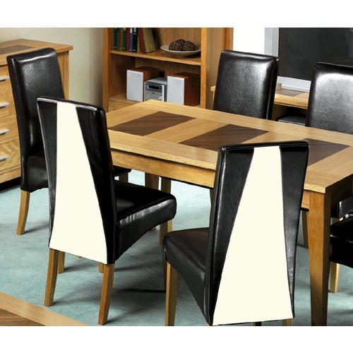 Madrid Oak Furniture Madrid Oak Dining Set (6`Table 6 Chairs)