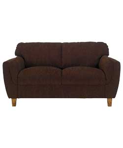 Madrid Regular Fabric Sofa - Chocolate