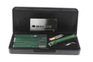Mag-Lite Solitaire and Swiss Card Set - Jelly Green - #CLEARANCE
