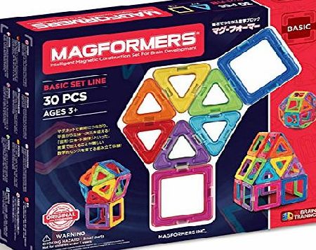 Magformers - 30pcs building set (12triangle 18square)