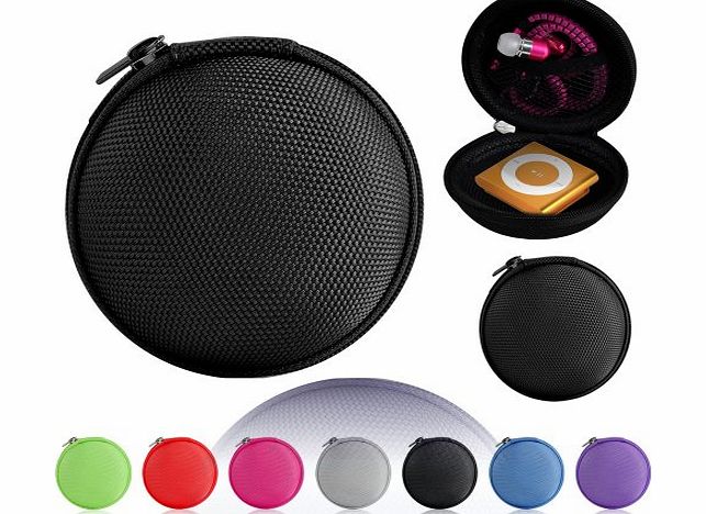 - MP3 / Earphone / Headphone / iPod Shuffle / iPod Nano / Sansa Clip Zip Universal Carrying Pouch Case Cover (Black)