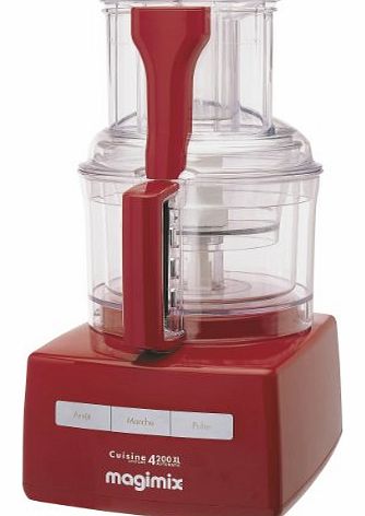 18432XL Food processor in Red