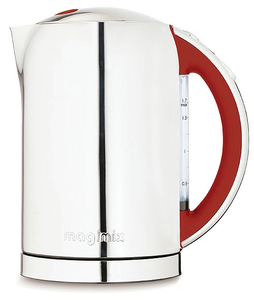 Magimix Kettle Stainless Steel and Red review, compare prices, buy online
