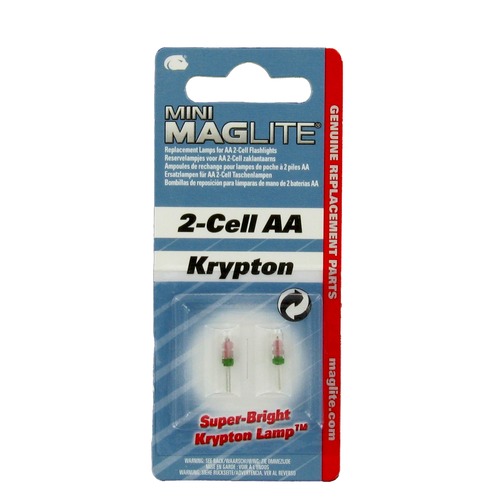 Maglite 2 White Star Bulbs
