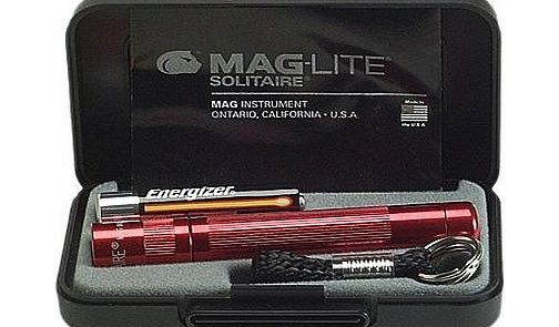 Maglite Boxed AAA Solitaire Torch - Red