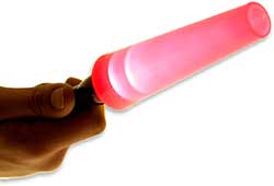 maglite D Accessory - Glow Spot / Wand Attachment - Yellow