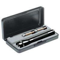 Maglite Mini Mag Torch Black In Gift Box Size 2 x AA Batts