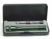 Maglite Mini Mag Torch Dark Green In Gift Box Size 2 x AA Batts