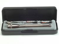 Maglite Mini Mag Torch Grey Size 2 x AAA Batts