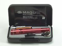 Maglite Mini Mag Torch Red In Gift Box Size 2 x AAA Batts